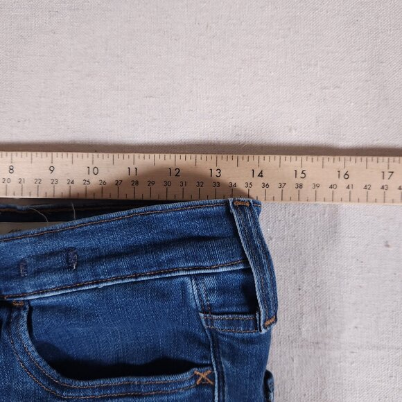Madewell Skinny Jeans Womens 28 Blue Mid Rise Denim Classic Casual Core - Picture 5 of 15
